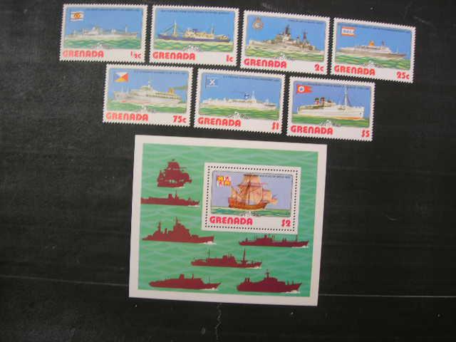 Гренада 1976 флот: корабли   MNH