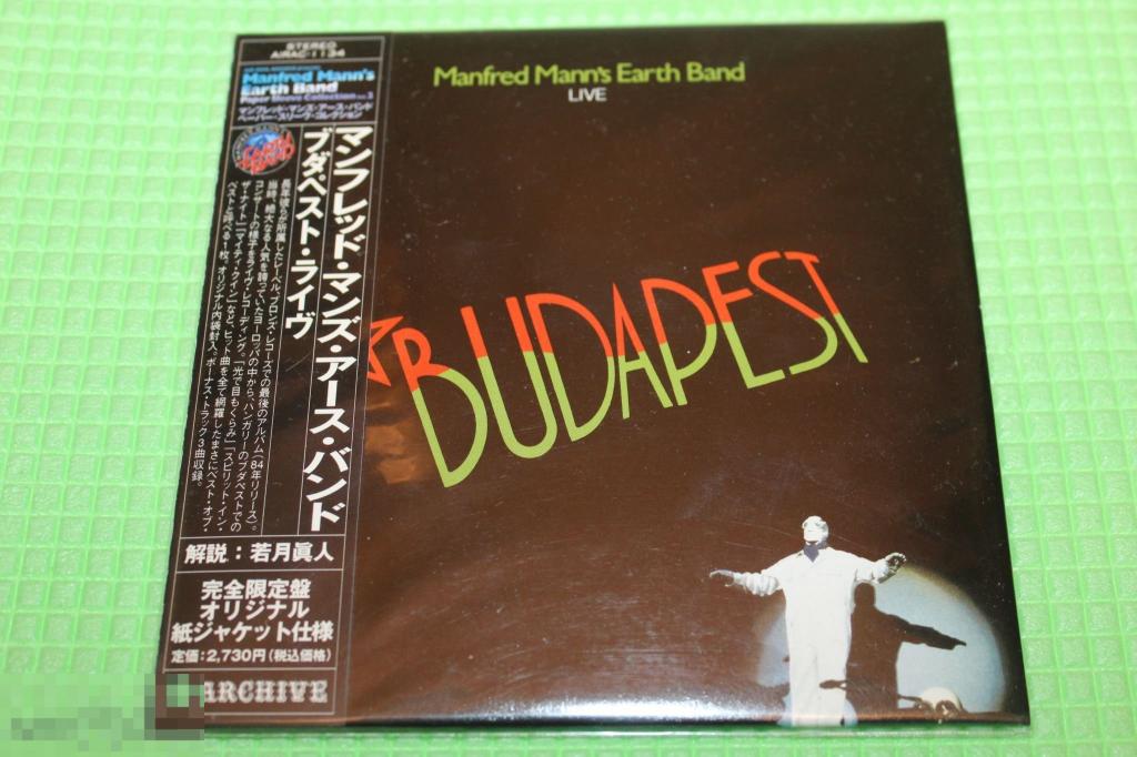 Manfred Mann's E.B. / Budapest Live 83 / Japan Mini-LP 