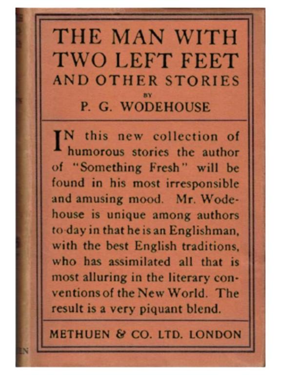 The Man with Two Left Feet by Pelham Grenville Wodehouse