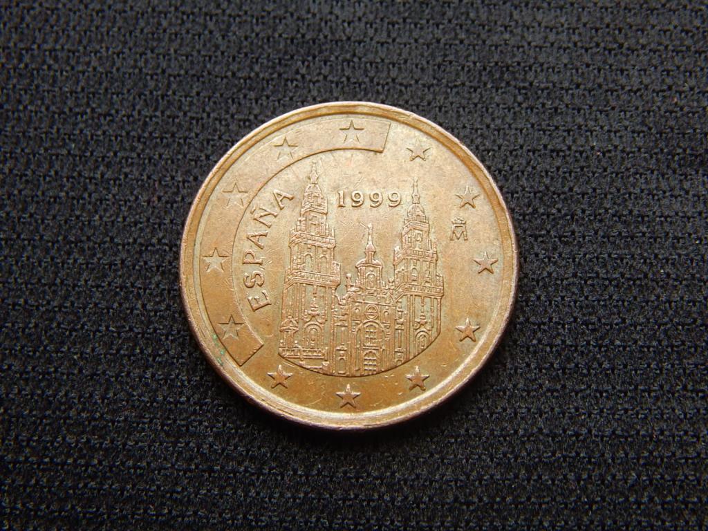 5 евроцентов 1999 года Испания Ап22