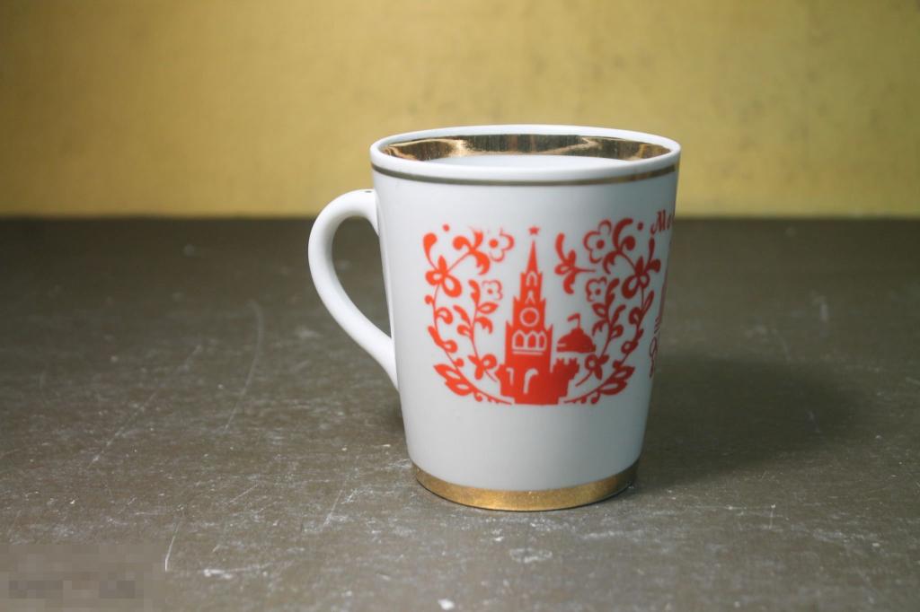 ФАРФОР. ОЛИМПИАДА 80. МОСКВА 80. ПОЗОЛОТА. МИШКА ОЛИМПИЙСКИЙ. 