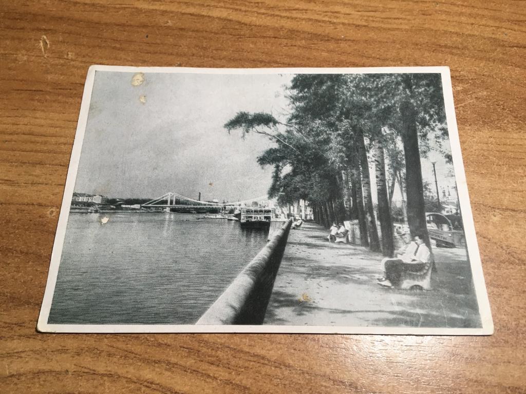1948 г. Москва. Парк имени Горького. Грановский. Открытка. Открытое письмо. Искусство