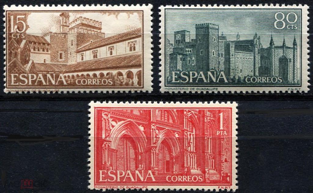 Испания,1959**Архитектура:монастыри(I)