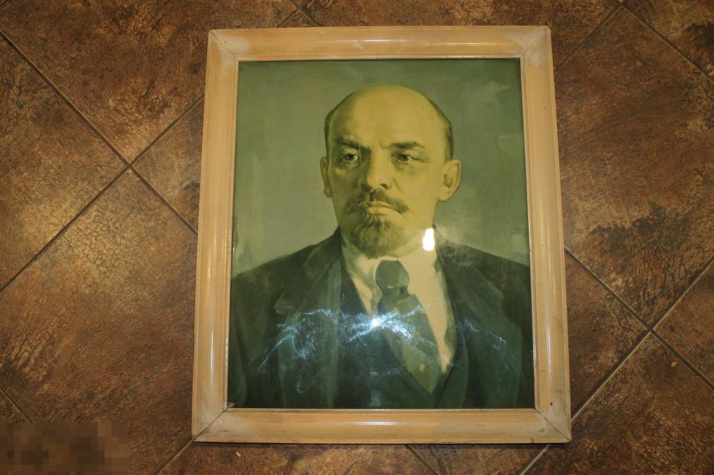 ПОРТРЕТ ЛЕНИНА. КАРТИНА. ЛЕНИН. СССР. * 