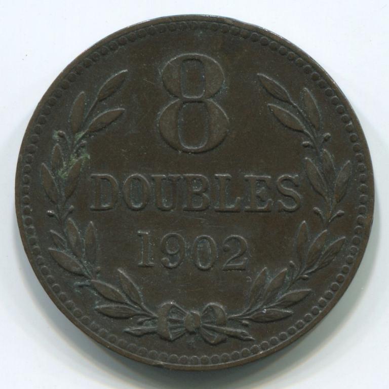 ГЕРНСИ 8 ДУБЛОНОВ 1902H F