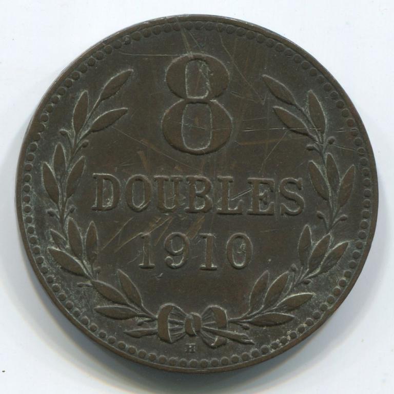 ГЕРНСИ 8 ДУБЛОНОВ 1910H F