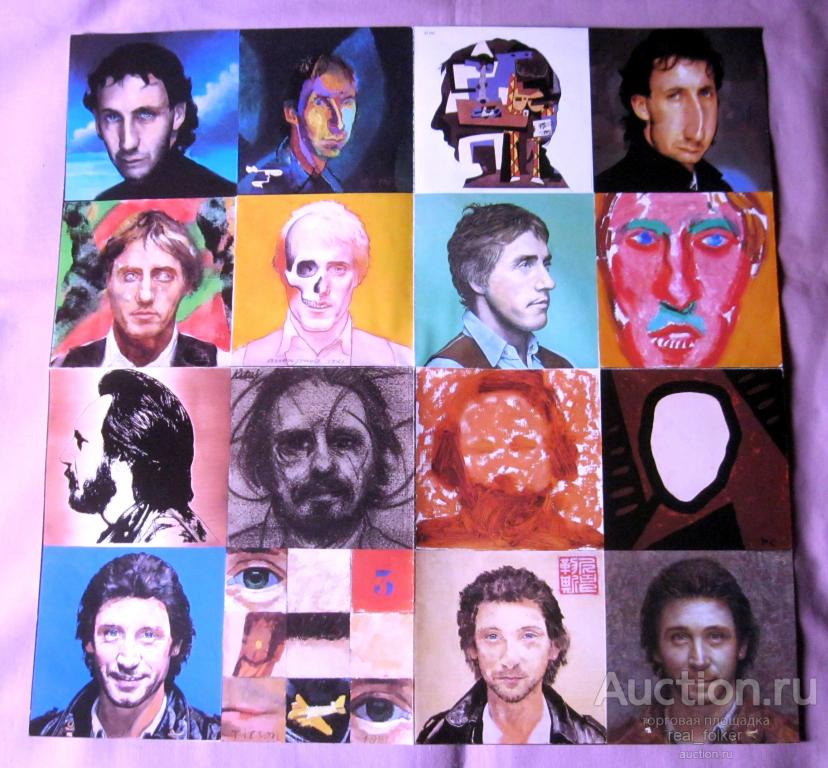 Poster (Плакат) из альбома The Who - 1981 "Face Dances"