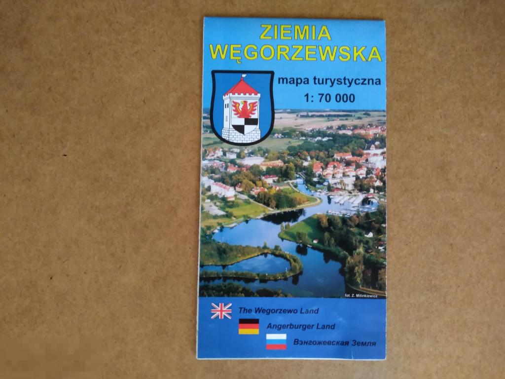 ZIEMIA WEGORZEWSKA (Земля Венгожевская) Карта Венгожево 