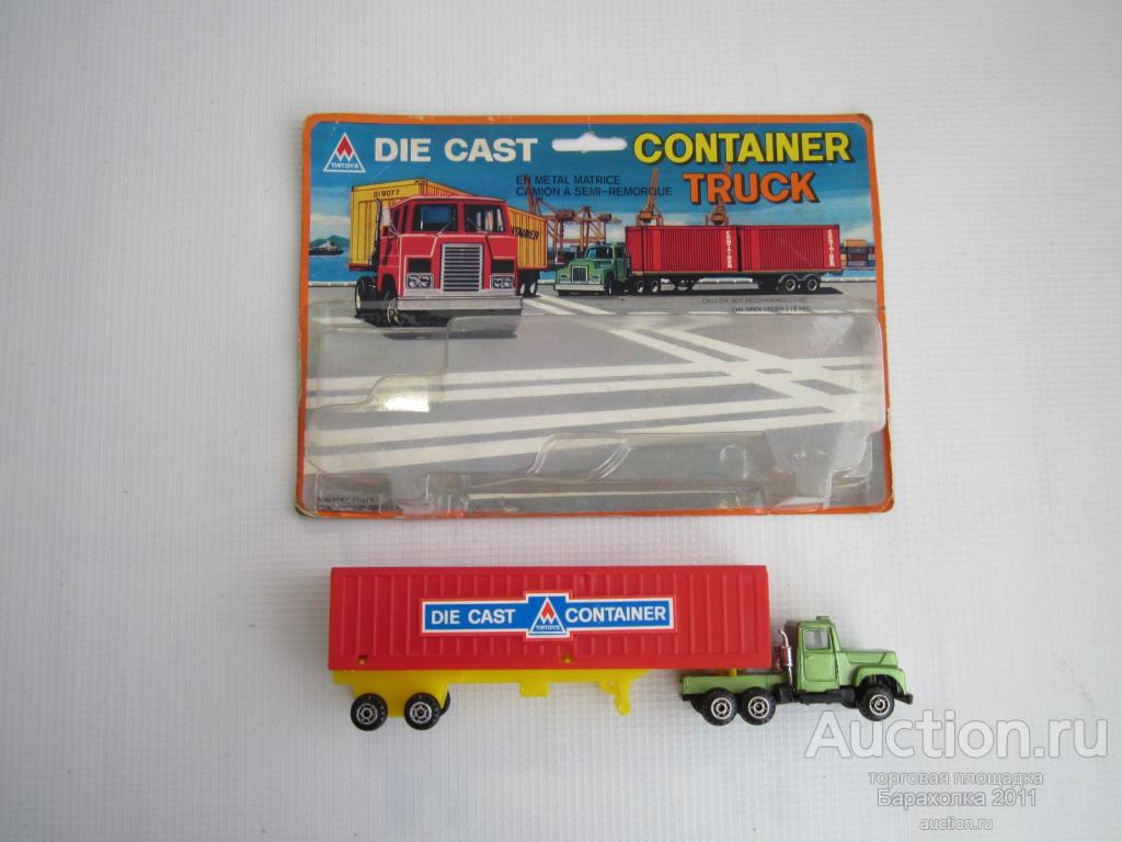 Сontainer truck WT-707.708 Die Cast TinToys Hong Kong (80 е годы)