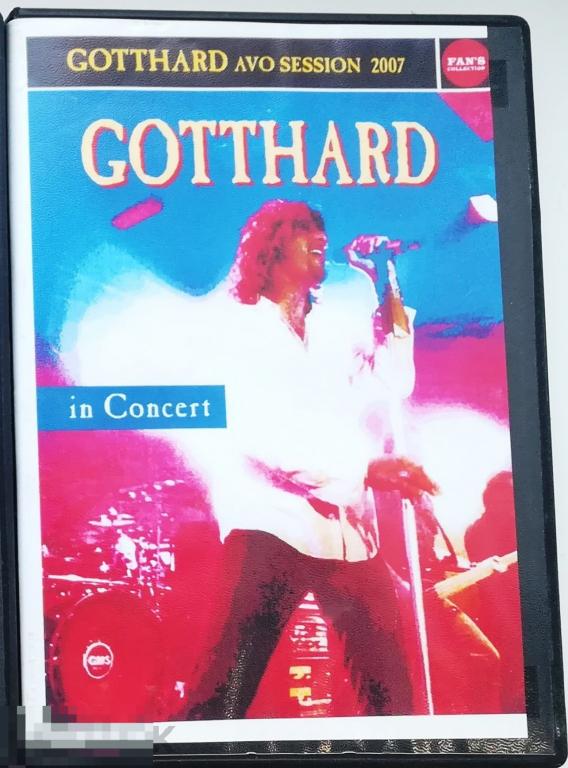 GOTTHARD - ProShot - AVO Session Неофиц. DVD-R Сост: NEW       РЕДКОСТЬ !!! 