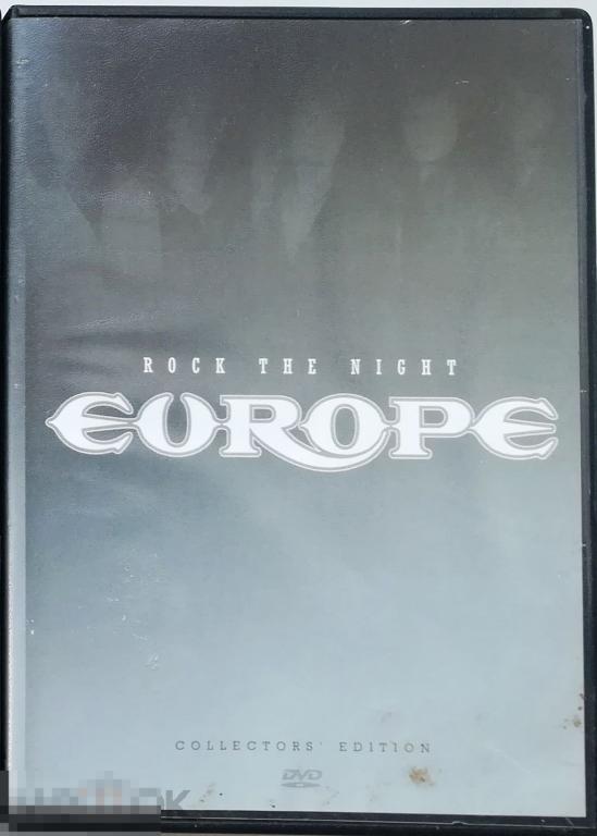 EUROPE - Rock The Night Collectors' Edition 2004,  DVD 9 (RU)  Сост. "GOOD" 