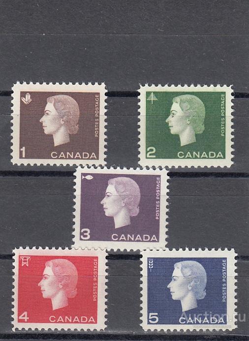 CANADA   КАНАДА  Королева Серия   1962    Сост**  MNH