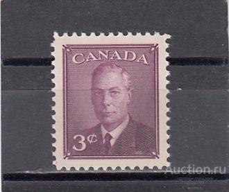 CANADA   КАНАДА  Персоналии Георг VI    № 258а   1950   Сост**  MNH