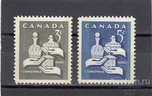 CANADA   КАНАДА  Пасха Пара  Фосфор   1965   Сост**  MNH