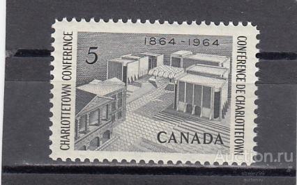 CANADA   КАНАДА  Конференция в Шарлоттатауне   № 376   1964   Сост**  MNH