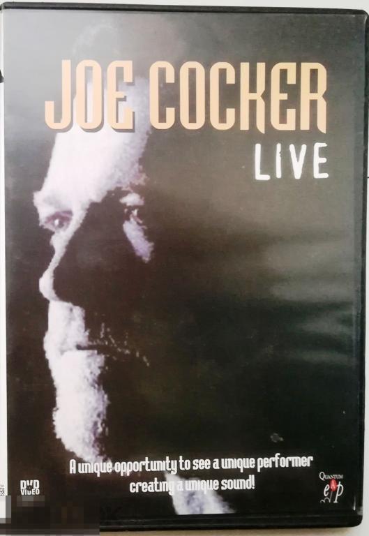 JOE COCKER - Live Italy 1981- DVD Сост. "VERY GOOD" РЕДКОСТЬ!!!