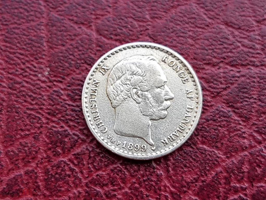 10 эре 1899 король Кристиан IX Дания.