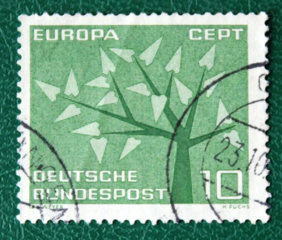 Германия 1962 Европа СЕРТ Sc#852 Used