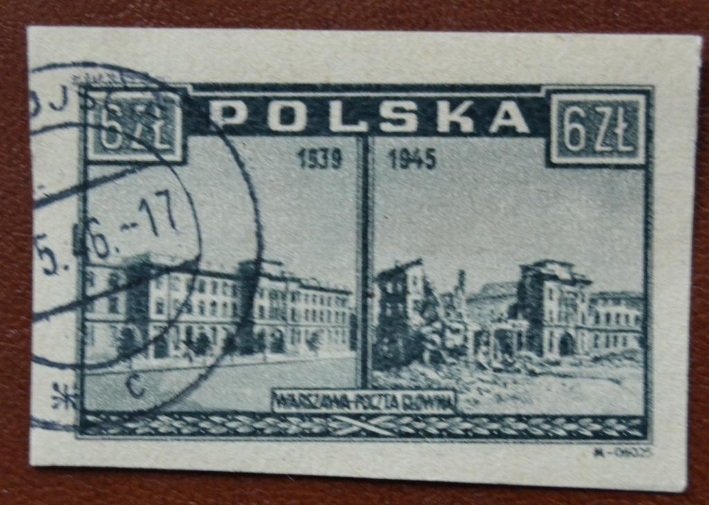 Польша 1945 год Виды Варшавы до и после разрушения Гаш