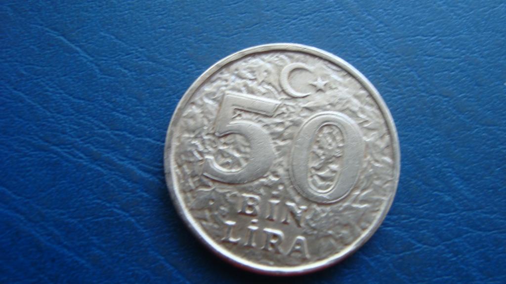 Турция 50000 лир 1999