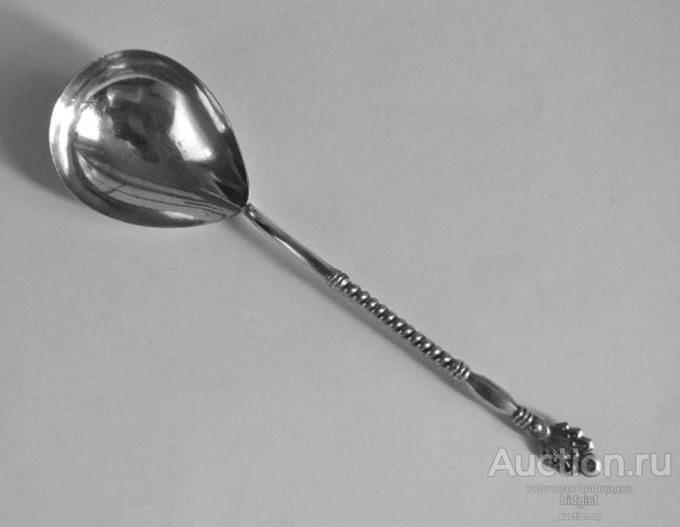 Ложка сервировочная. Серебро 875 пр. ЗиД СССР