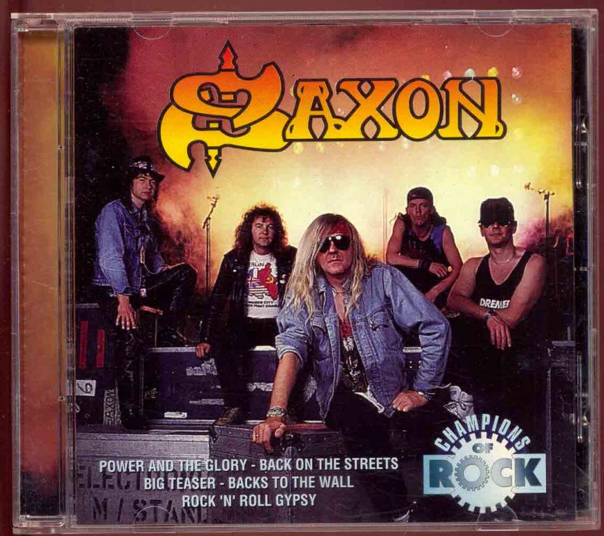 SAXON – Champions Of Rock 1996 made in Netherlands Disky – CR 863692 (лот 7)