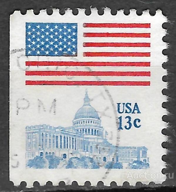 США. 1977. Стандартный выпуск 1975-1981. Гашение.