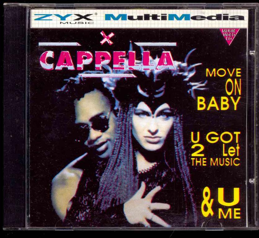 CAPPELLA – Music Video CD 1994 GERMANY без ifpi Eurodance (лот 7) MEGA RARE!