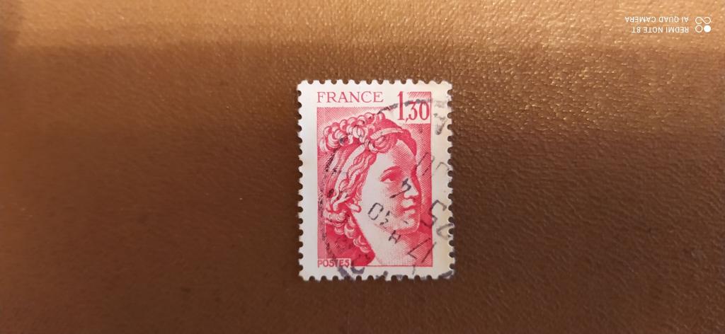Марка Франции, 1979, Сабинянка, Стандарт