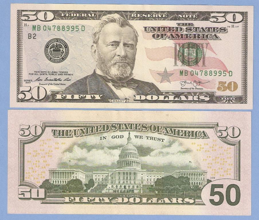 Как выглядят новые доллары сша