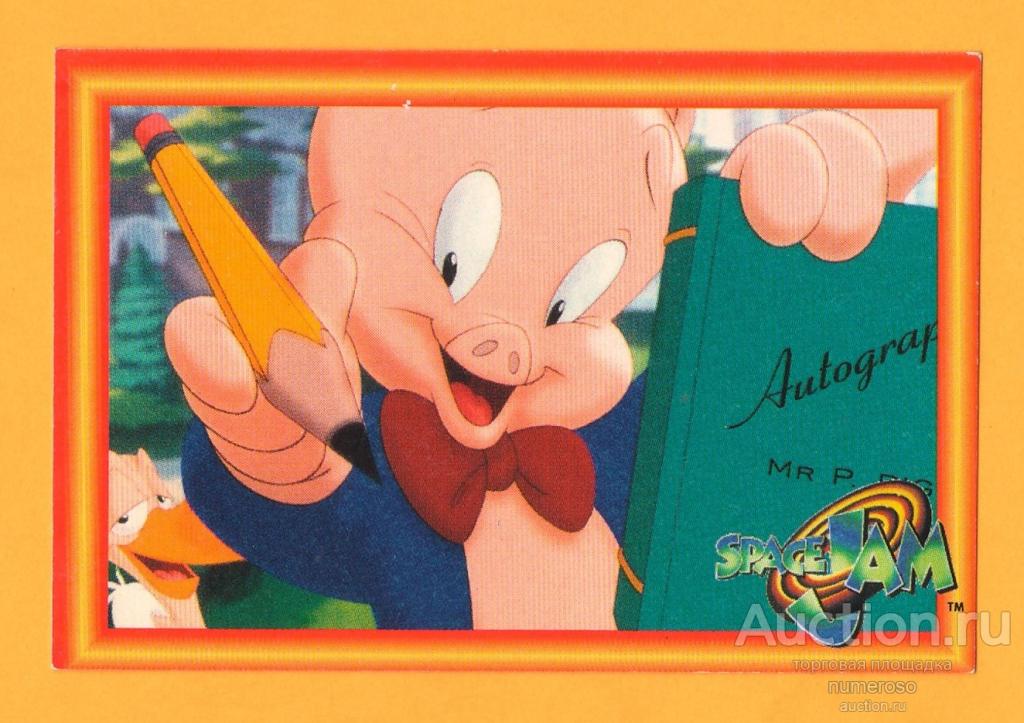 Наклейка Space JAM upper deck № 82