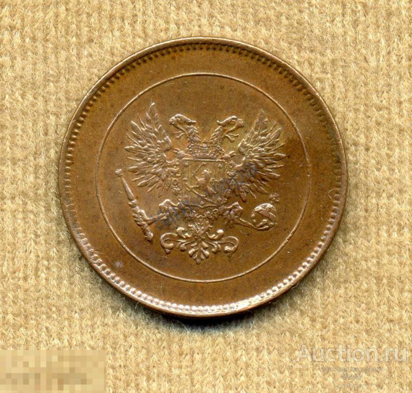 Русская Финляндия, 5 пенни 1917г.