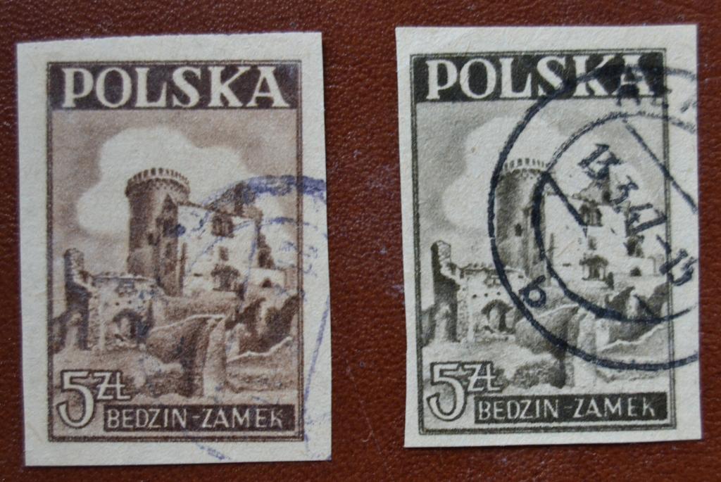 Польша 1946  год Исторические памятники Руины Бедзинского замка Гаш - 2