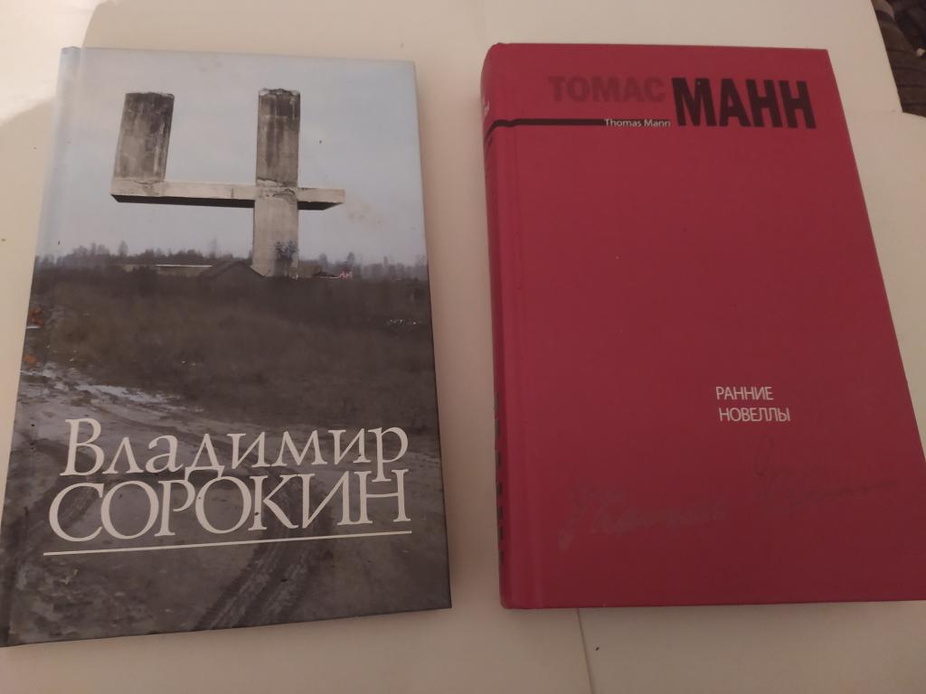 Сорокин - 4,манн - новеллы, мамлеев- крылья ужаса, ремарк- ночь в лиссабоне