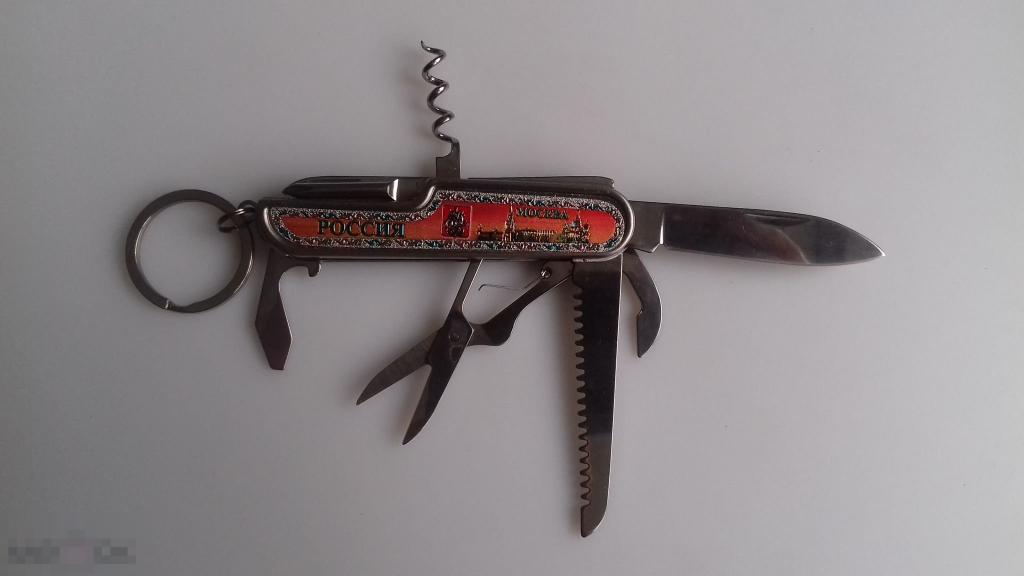 НОЖ СКЛАДНОЙ МНОГОФУНКЦИОНАЛЬНЫЙ  РОССИЯ  МОСКВА  ГД5 