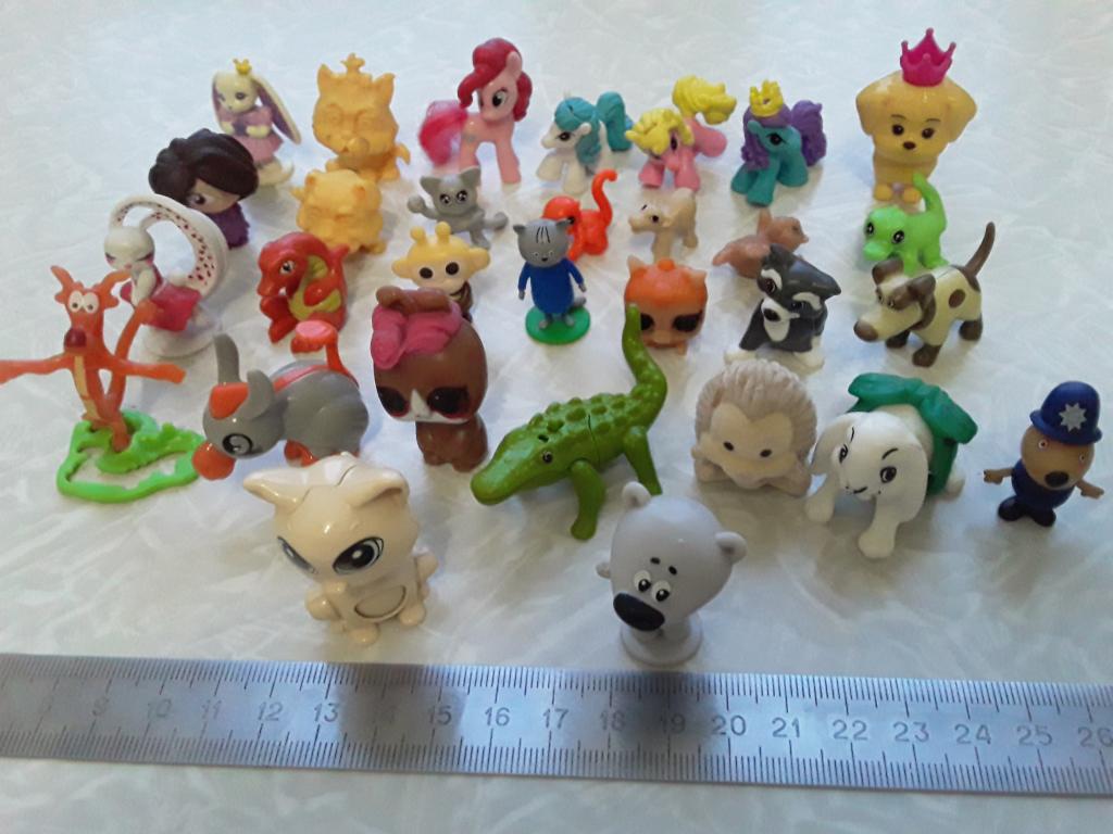 30 шт. Одним лотом. Игрушки. Разные фигурки.