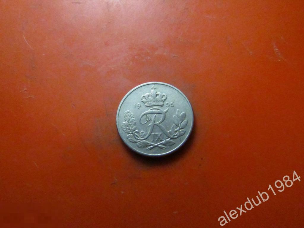 10 ОРЕ (ЭРЕ), ДАНИЯ, 1955_4 