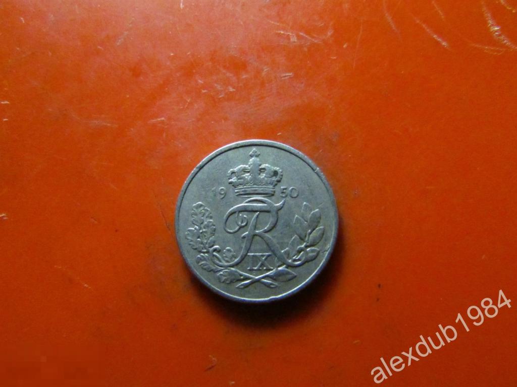 10 ОРЕ (ЭРЕ), ДАНИЯ, 1950_4 