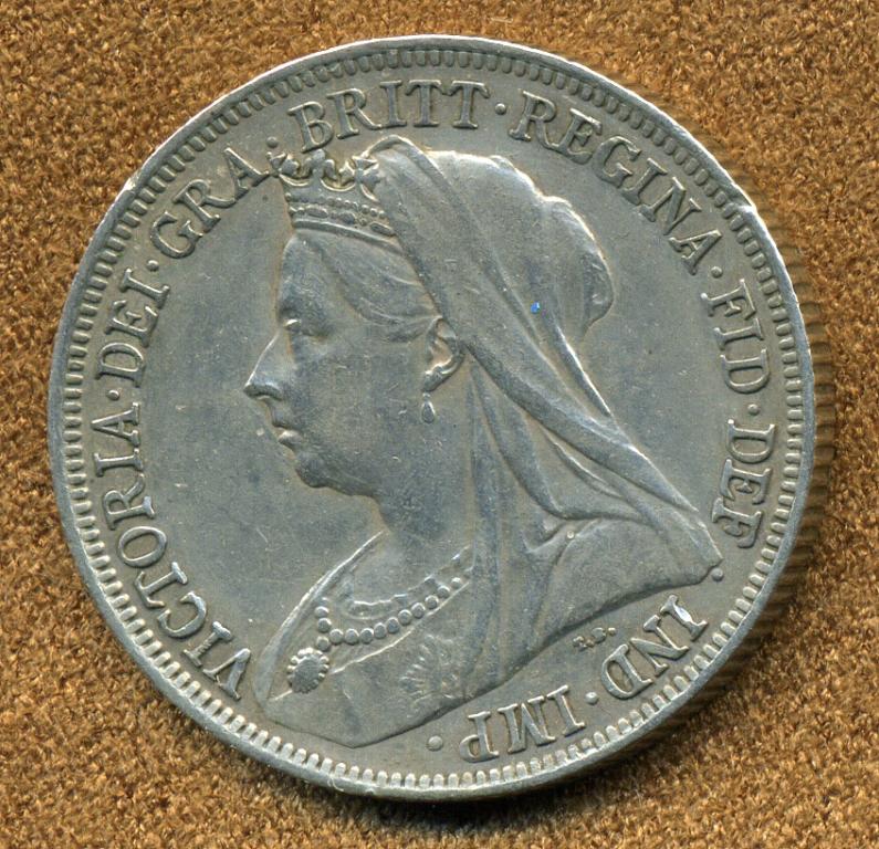Великобритания (Англия) 1 шиллинг 1899