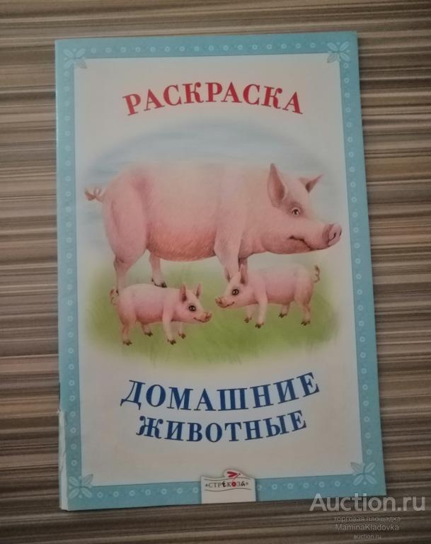 Чистая раскраска "Домашние животные". 2011г.