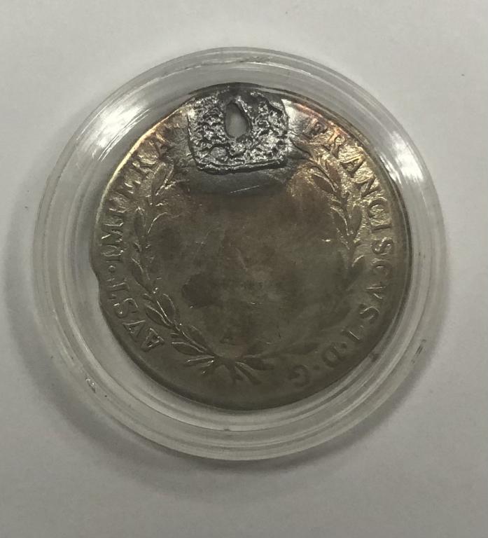 Австрия 20 крейцеров 1810 СЕРЕБРО