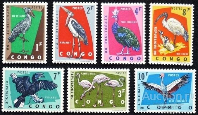 Конго ДР 1963(в1) пс MNH 6е кат