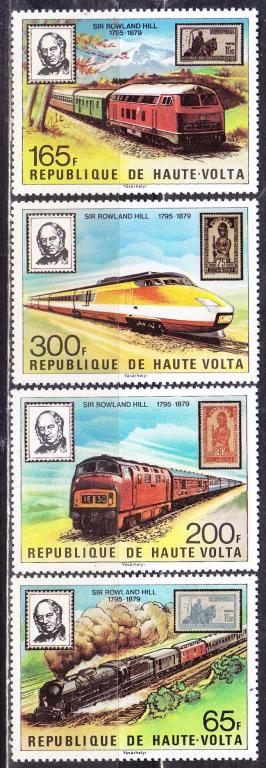 Верхняя Вольта, 1979 г., железнодорожный транспорт