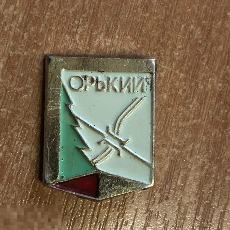 Значок нагрудный Спортивное ориентирование, г.Горький 1964 