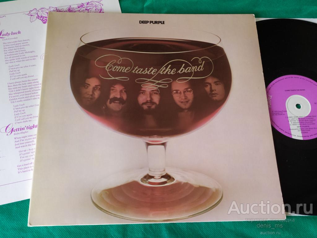 Deep Purple / Come Taste The Band - 75/HOLL/NM/NM