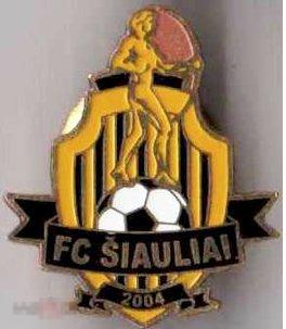 футбол значок - ФК  Шяуляй  Литва 