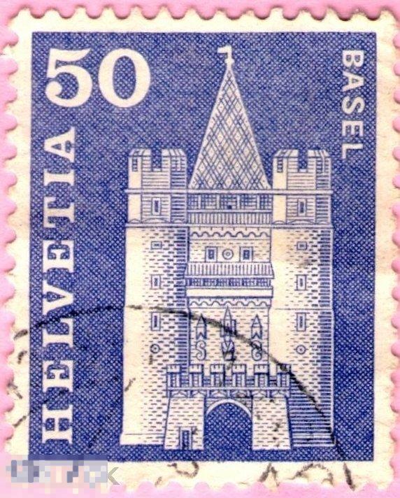 РАСПРОДАЖА! Швейцария 1960 Стандарт Архитектура  Города Здания Достопримечательности туризм 
