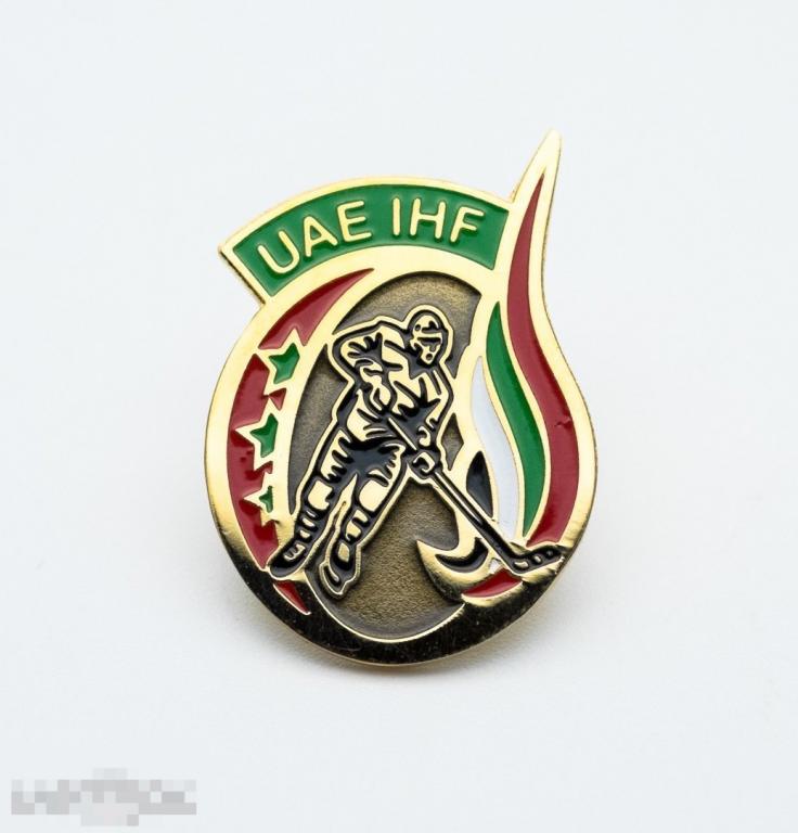 Хоккей значок - Федерация хоккея ОАЭ 