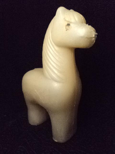 Игрушка СССР Лошадка Конь Пластмасс Винтаж(3)