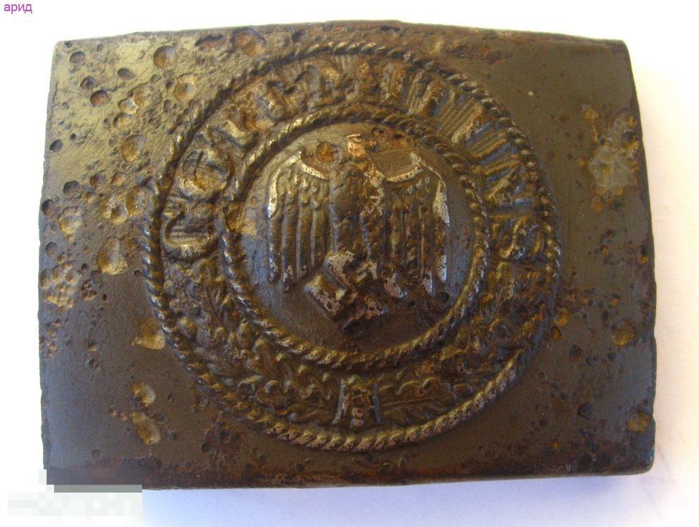 Пряга, пряжка GOTT MIT UNS -ВЕРМАХТ -1942 г. -Рейх. 